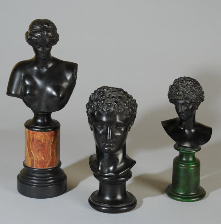 Three Replica Classical Busts (1 of 6)