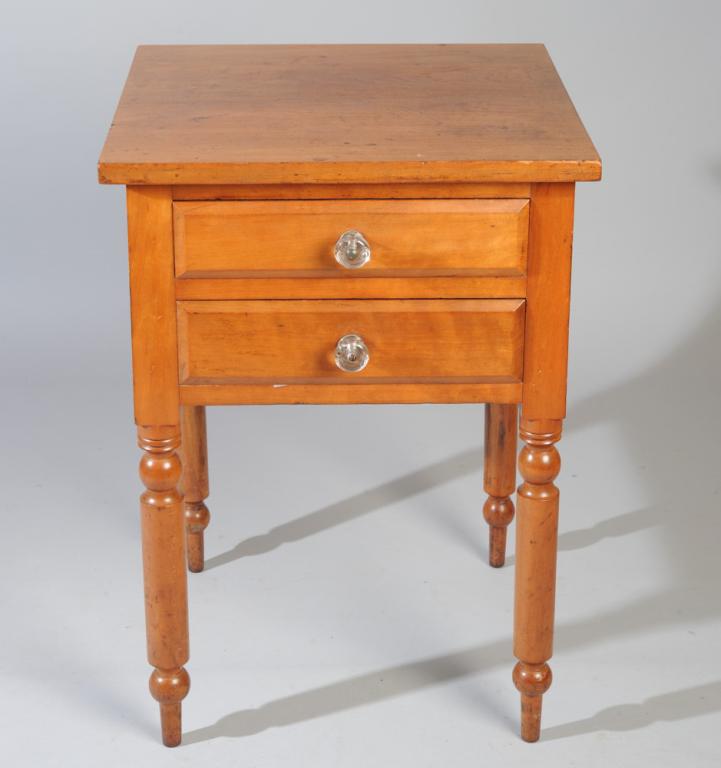 Antique Cherry Side Table (1 of 4)