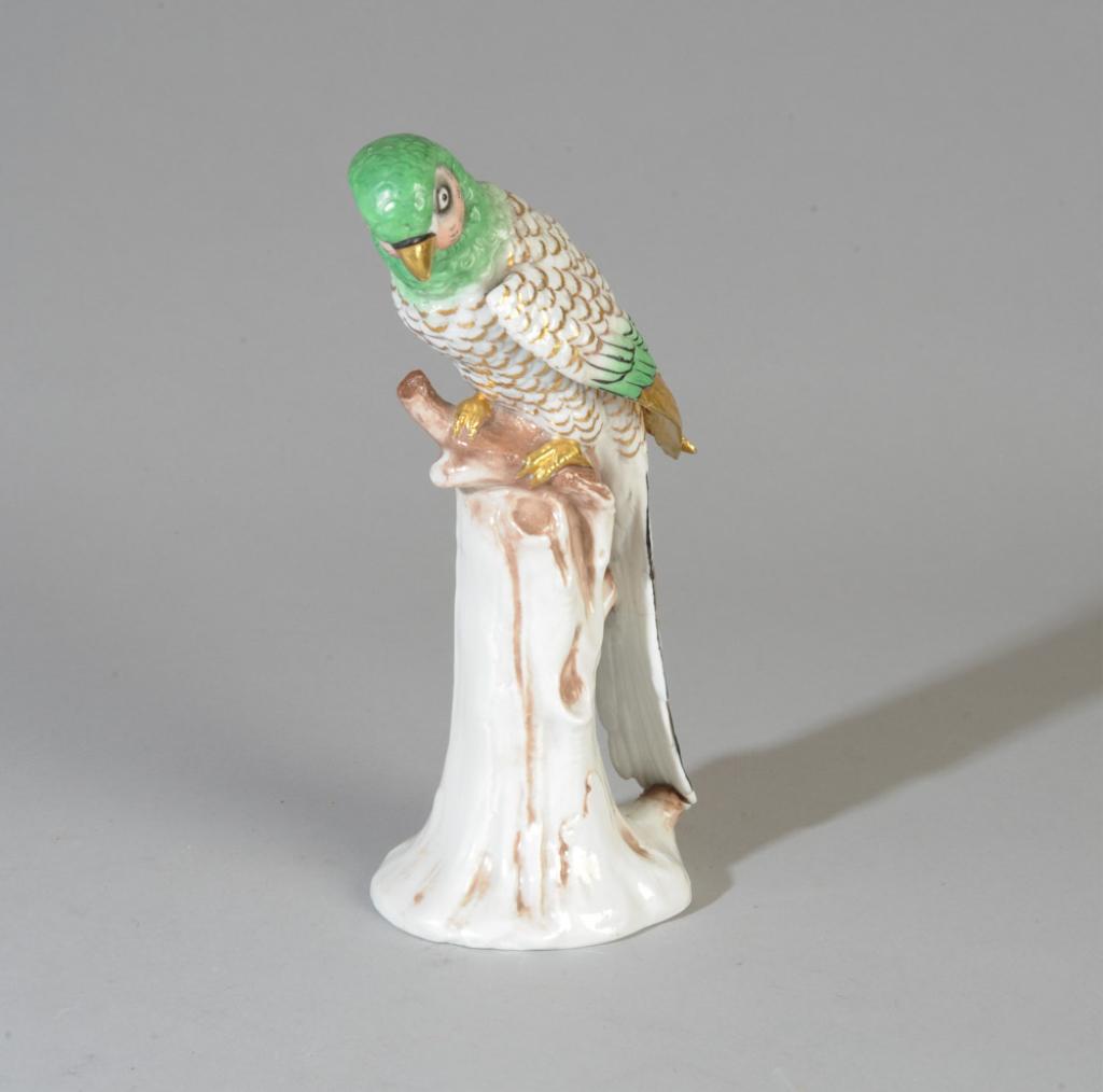 Edme Samson or Chelsea Porcelain Parrot (1 of 3)