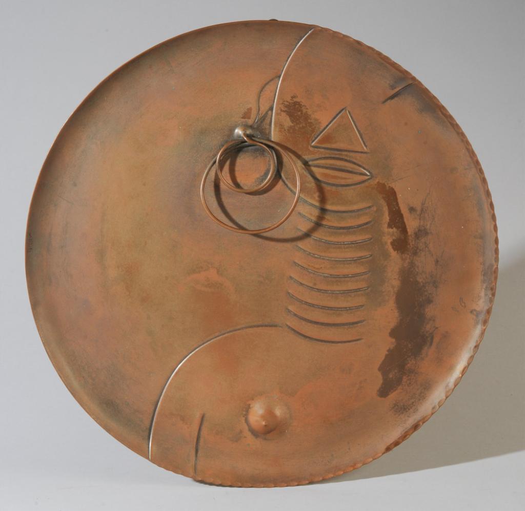 Francisco Rebajes c. 1945 Copper Plaque (1 of 5)