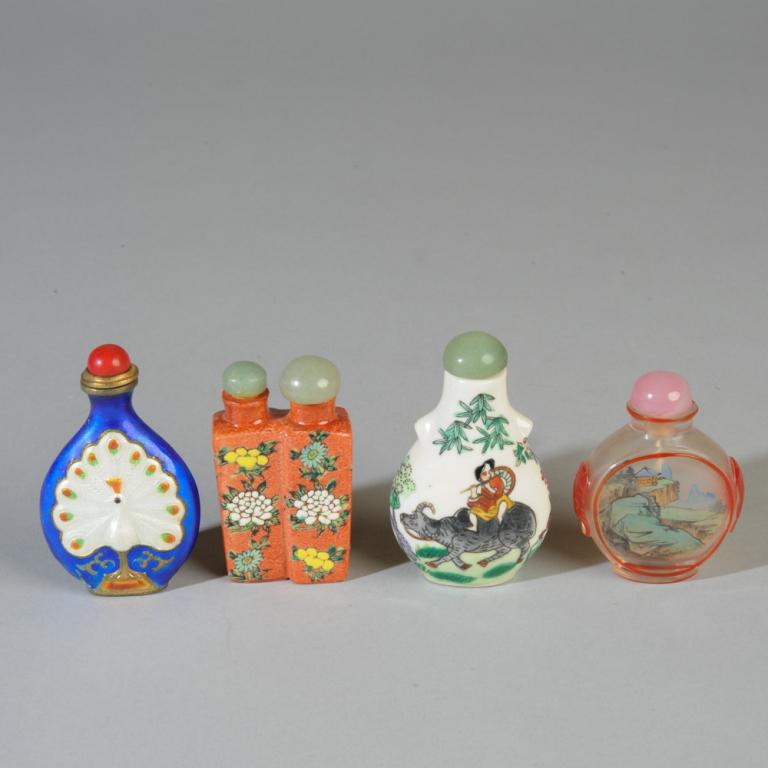 Four Chinese Snuff Bottles (1 of 2)