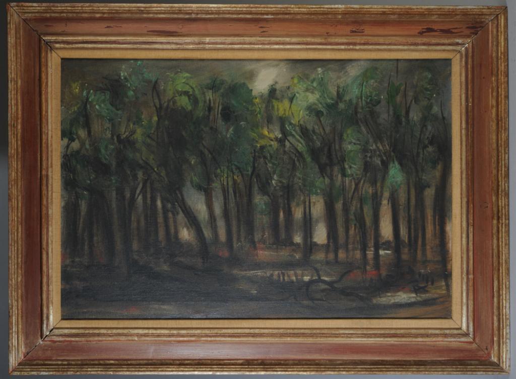 Richard Aberle Florsheim (1916-1979) Oil on Canvas (1 of 4)