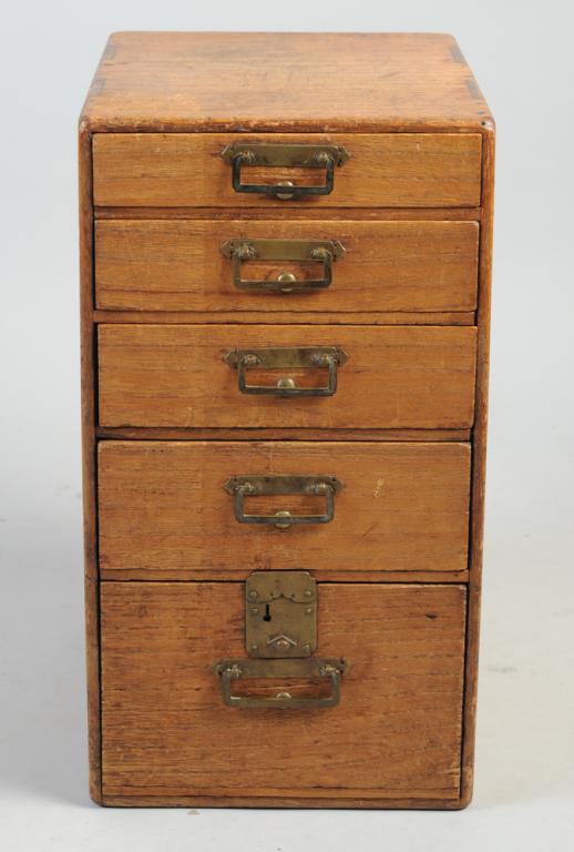 Antique Japanese Tansu Cabinet (1 of 3)