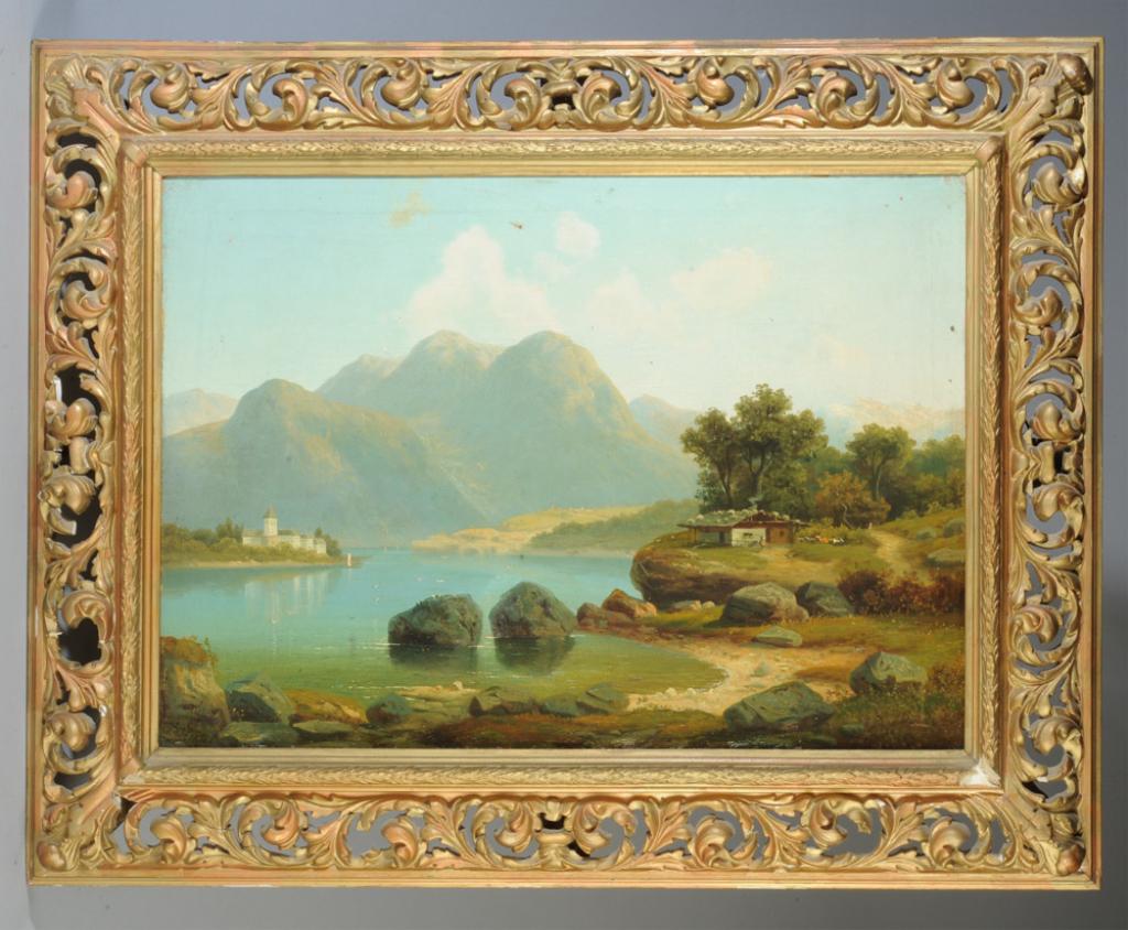 Eduard Hein (1854 - 1918, German) Landscape (1 of 5)