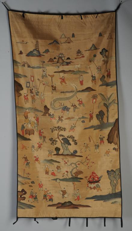 Antique Chinese Kesi Silk Scroll (1 of 6)