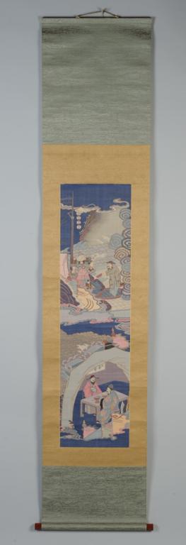 Vintage or Antique Chinese Silk Kesi Scroll (1 of 4)