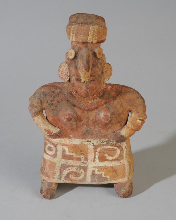 Pre Columbian Western Mexico Pottery Figure (1 of 8)