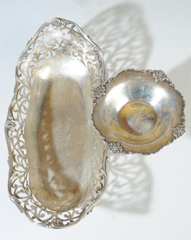 Gorham Sterling Reticulated Dish + (1 of 5)