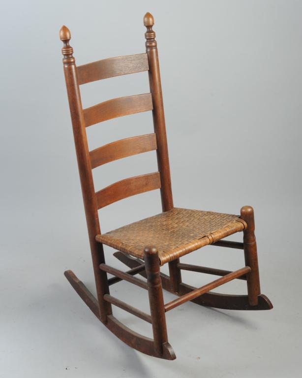 Early American Walnut Rocking Chair (1 of 5)