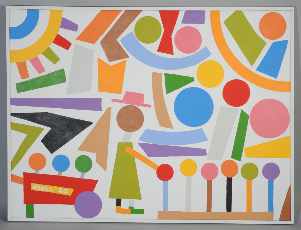 Sam Ezell (North Carolina) Large Abstract (1 of 2)