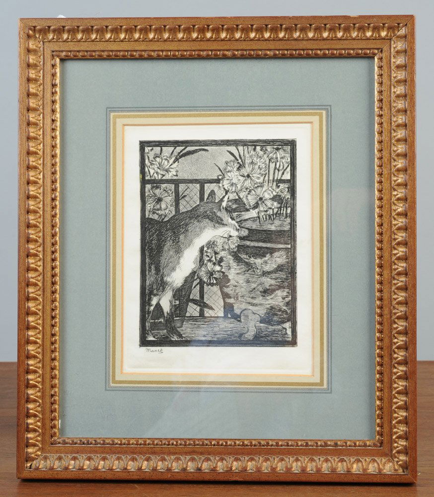 Edouard Manet (1832 - 1883) Original Etching (1 of 2)