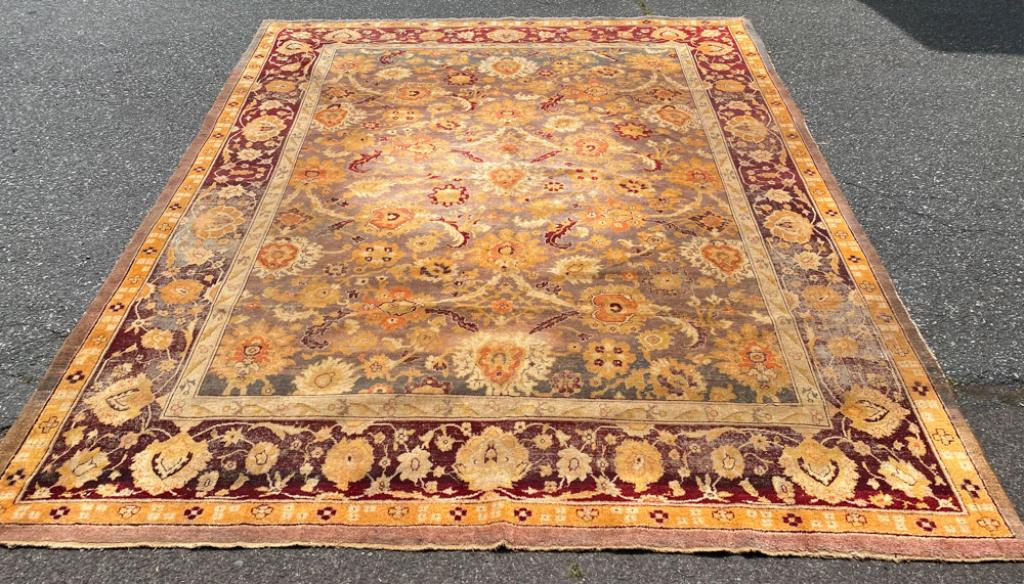 Room Size Antique Turkish Rug (1 of 4)