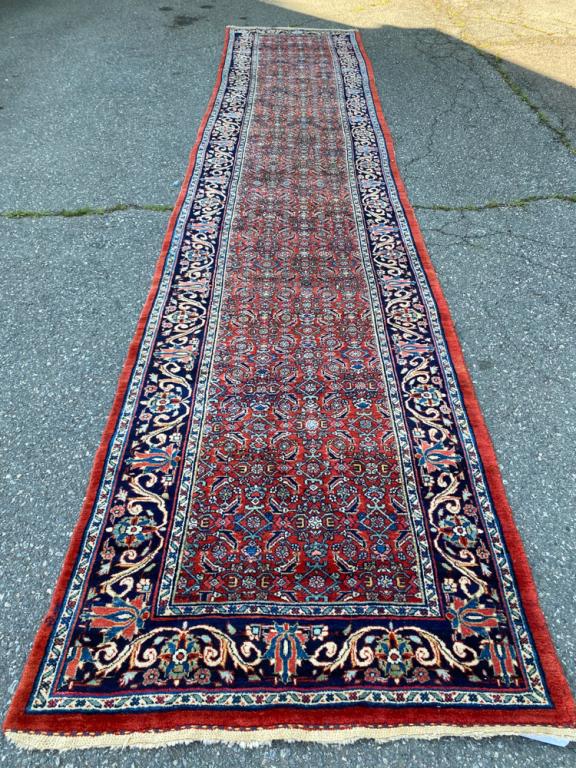 Long Antique Persian Bijar Runner (1 of 5)