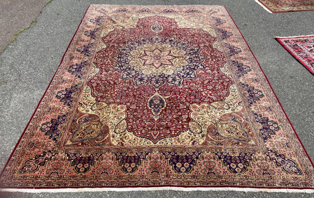 Antique Turkish Rug with Center Medalian (1 of 5)