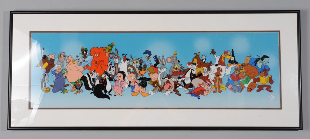 "Looney Line-Up" Limited Edition Sericel (1 of 5)