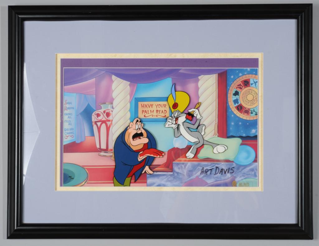 Signed Art Davis Warner Bros. Animation Cel (1 of 4)