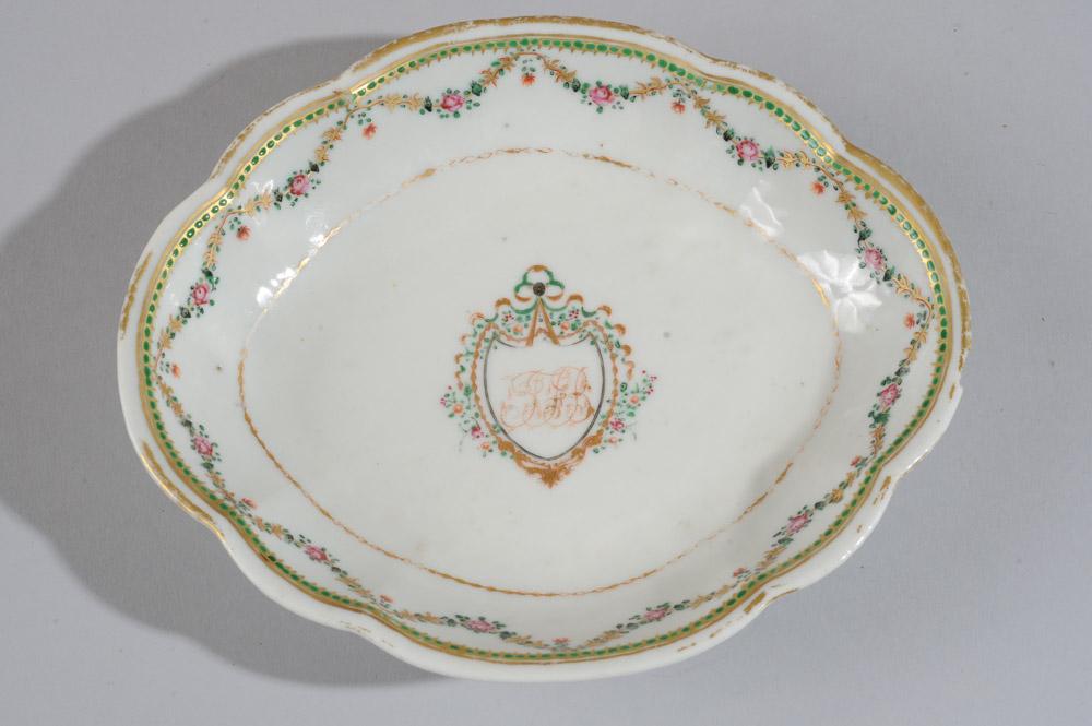 18th C. Chinese Export Lobed Dish (1 of 4)