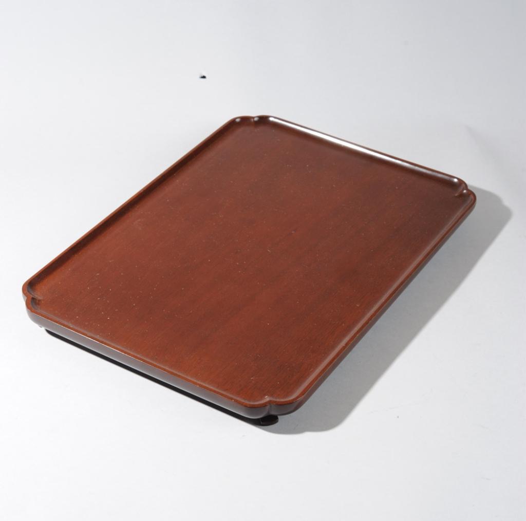 Virginia Metalcrafters Mahogany Tray (1 of 4)