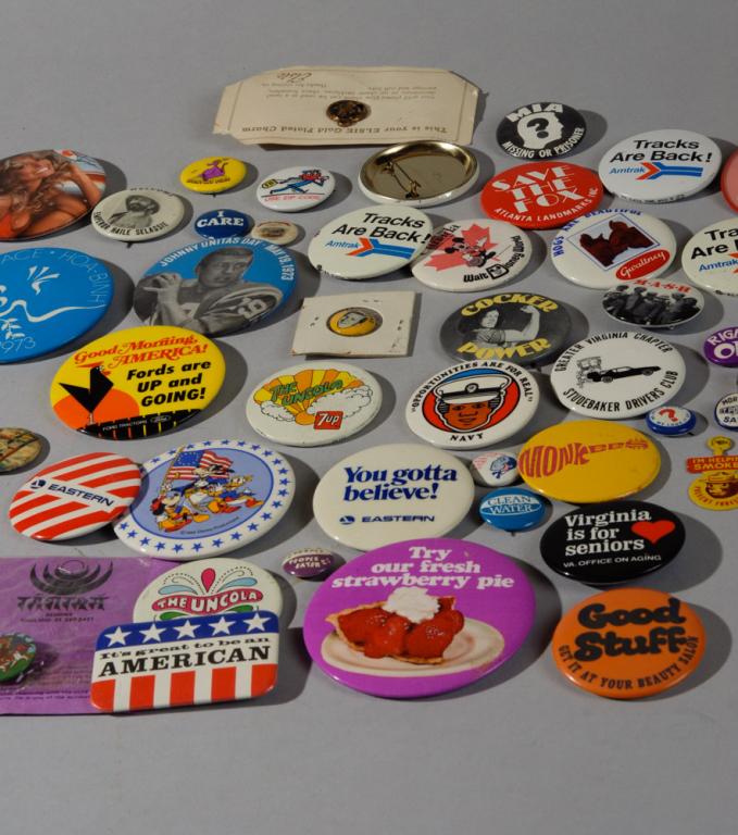 Lot of Pinback Buttons (1 of 2)