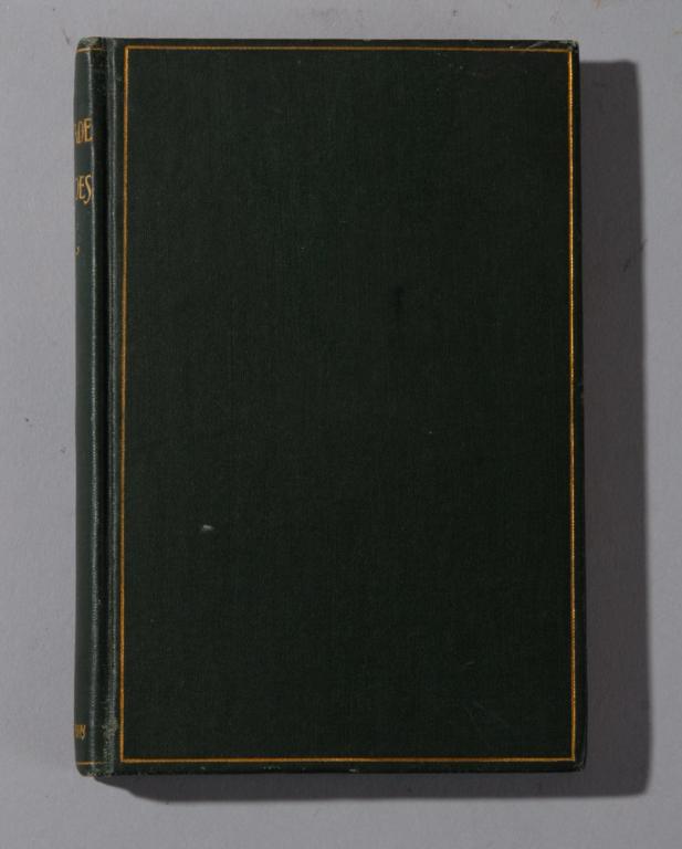 Arcade Echoes 1894 UVa Poetry Collection Green Cov (1 of 4)