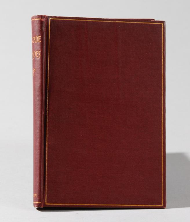 Arcade Echoes 1894 UVa Poetry Collection Burg Cov (1 of 2)