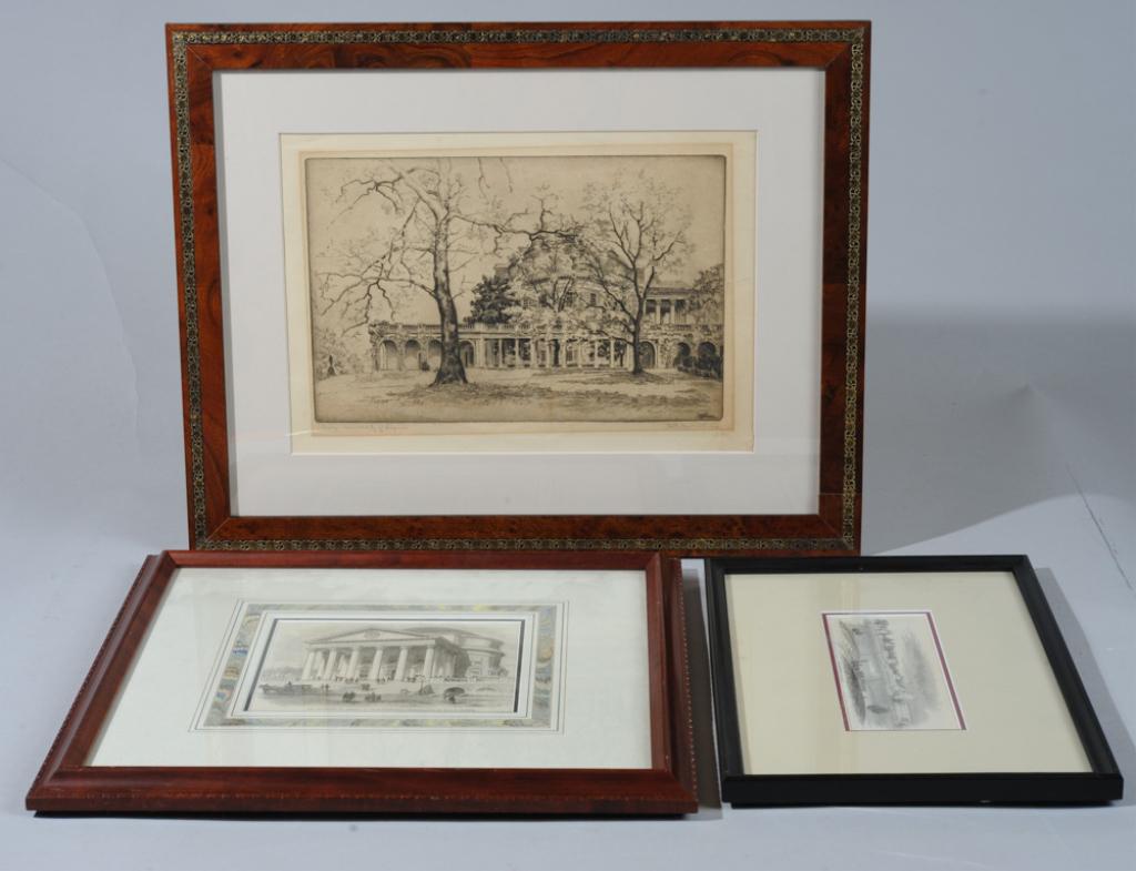 Three Engravings, University of Virginia (1 of 6)