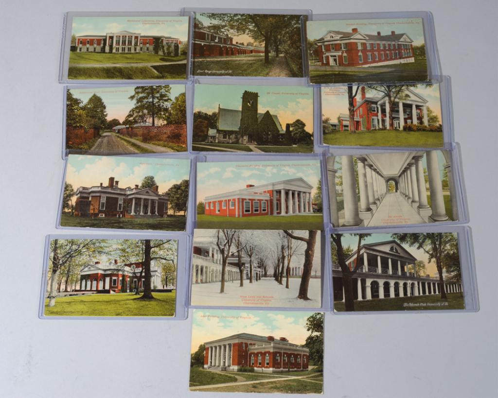 Early 20th C. University of Virginia Postcards (1 of 5)
