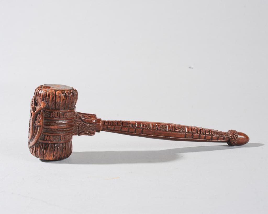 Thomas Jefferson Craddock Folk Carved Gavel (1 of 7)