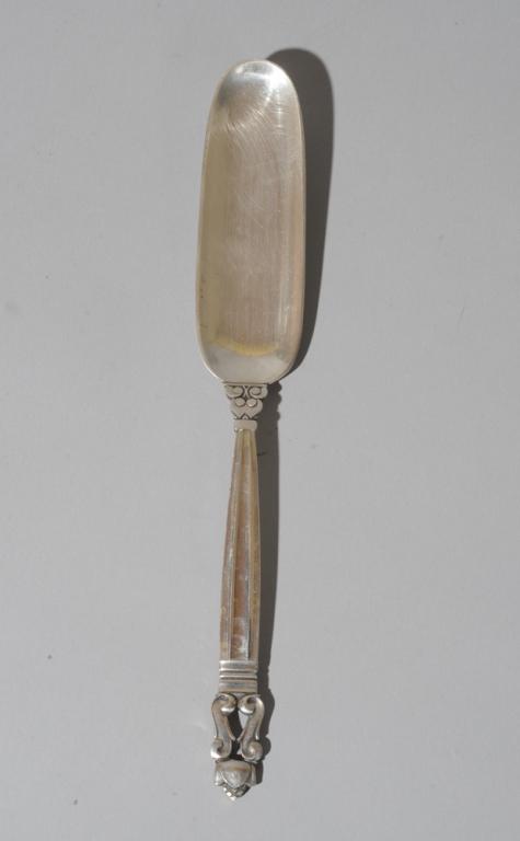 Georg Jensen Acorn Sterling Silver Marrow Scoop (1 of 4)