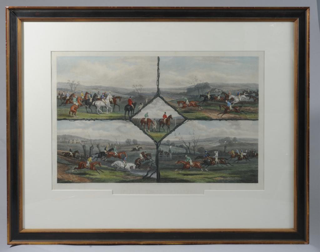 Steeple Chase Incidents, after William Shayer (1 of 5)