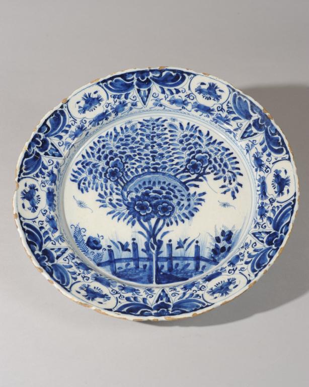 18th C. Delft Charger (1 of 8)