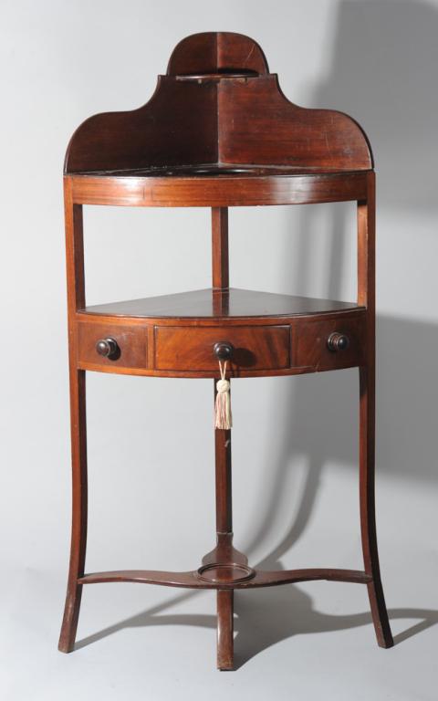 Georgian Style Corner Wash Stand (1 of 4)