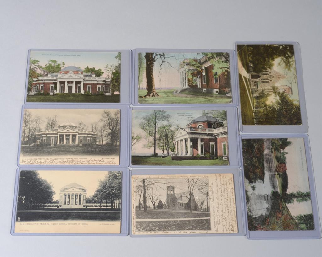 Early 20th C. UVa and Charlottesville Postcards (1 of 4)
