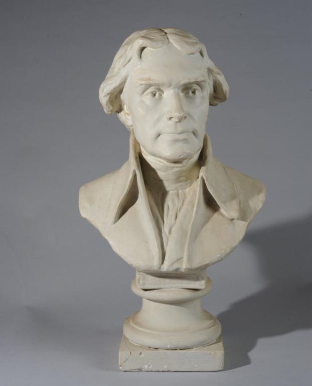 Ceramic Bust of Thomas Jefferson (1 of 13)