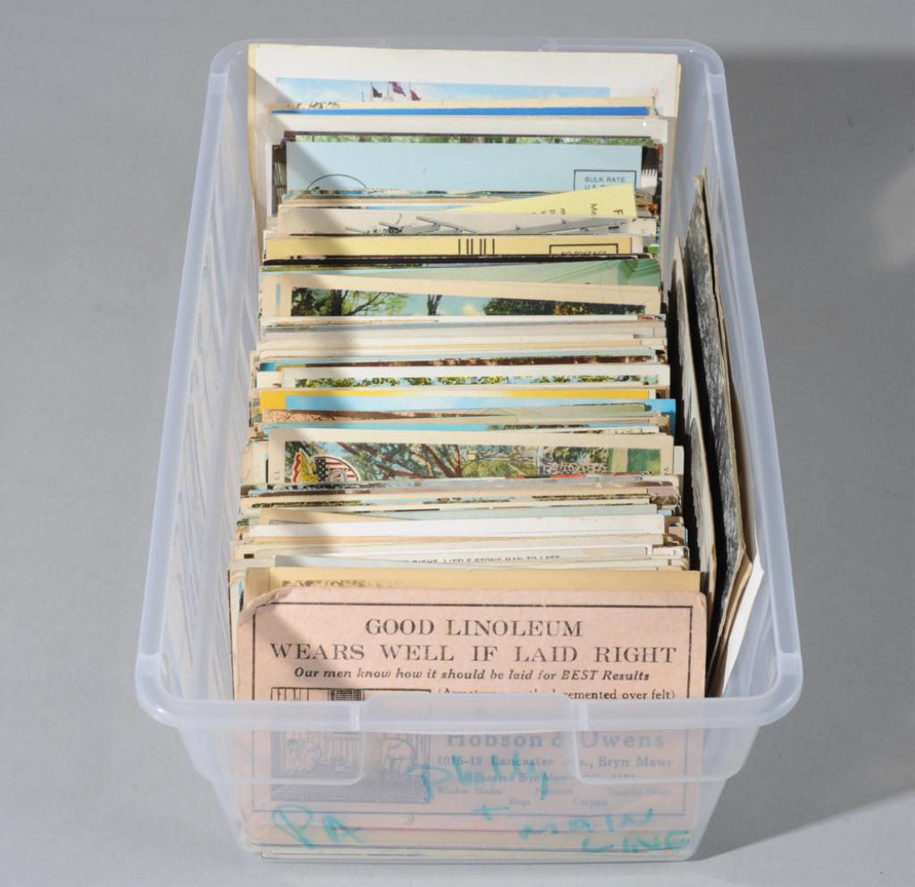 Large Mixed Lot, PA & VA Postcards, etc. (1 of 4)