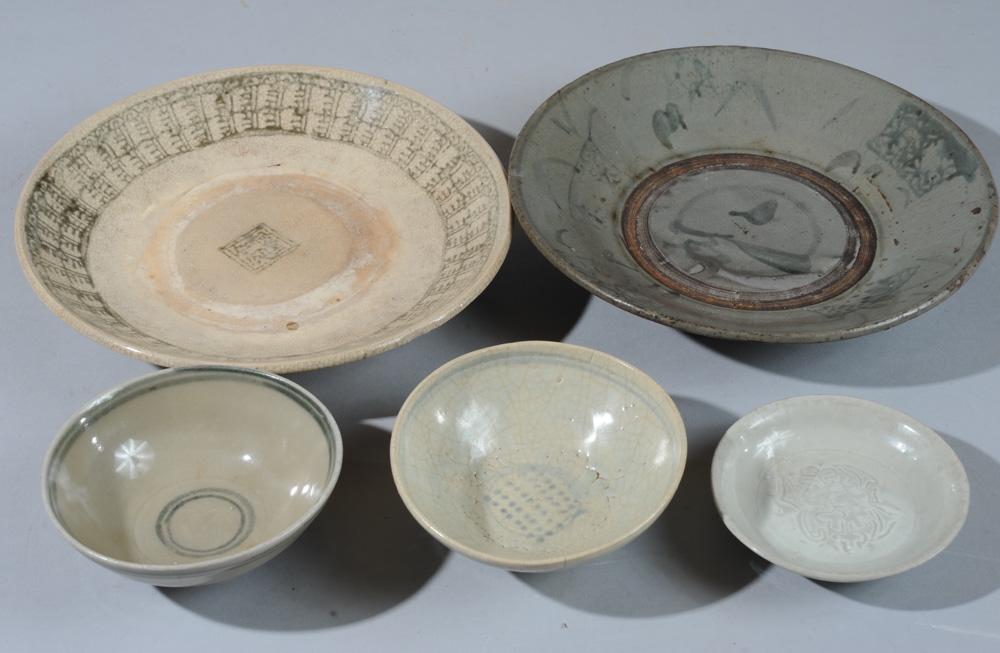 Lot Chinese Song, Ming, Swatow Ceramics (1 of 9)