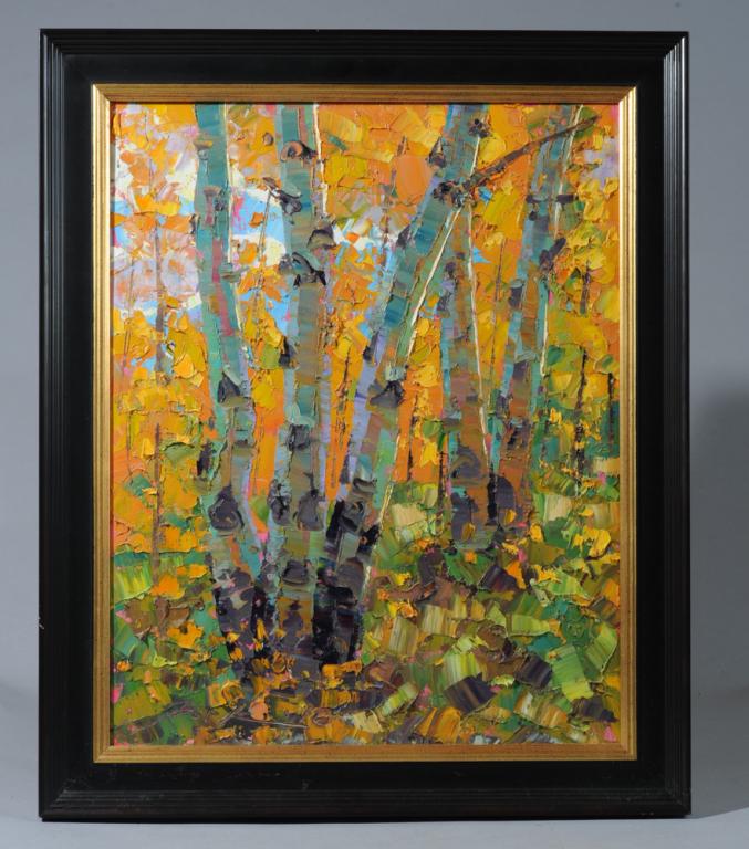 Carl Bork Oil on Canvas Landscape (1 of 3)