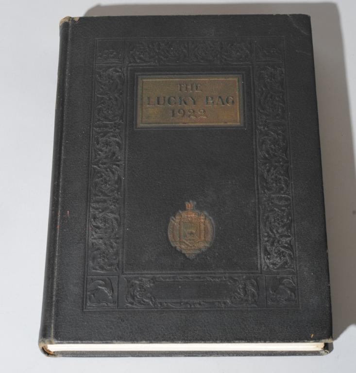 1922 "Lucky Bag" Naval Academy Yearbook (1 of 5)