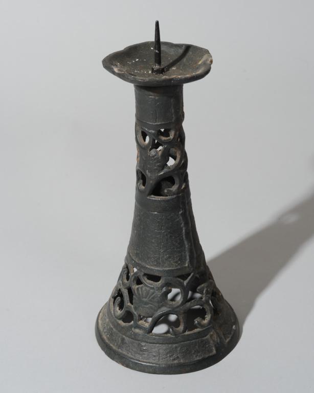 Japanese Iron Candlestick (1 of 2)