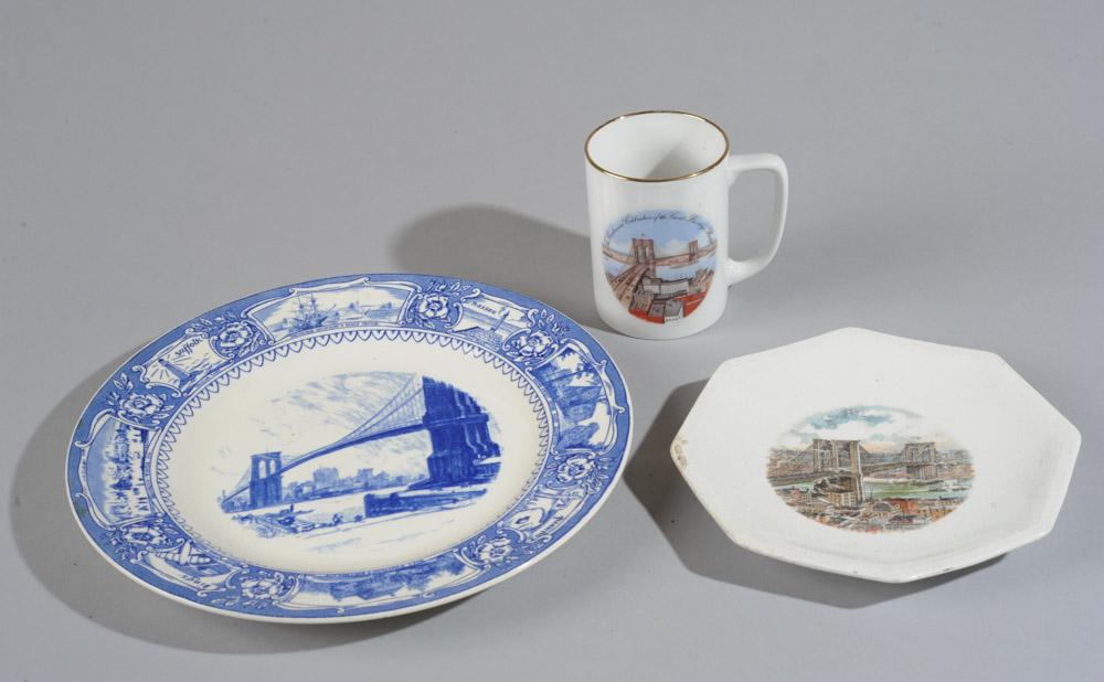 Wedgwood Brooklyn Bridge Long Island Plate (1 of 5)