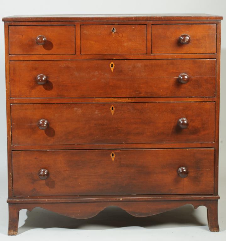 Early 19th C. British Chest of Drawers (1 of 8)