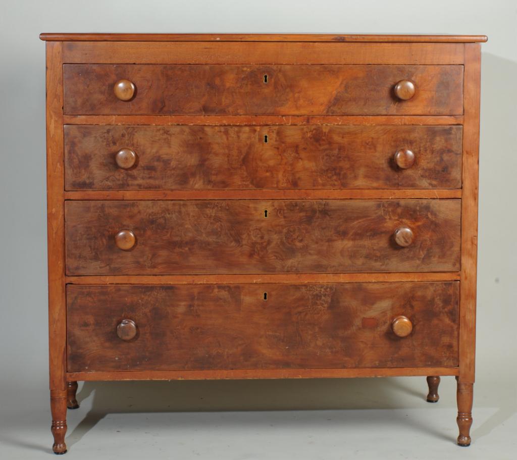 19th c. Mid-Atlantic Chest of Drawers (1 of 8)