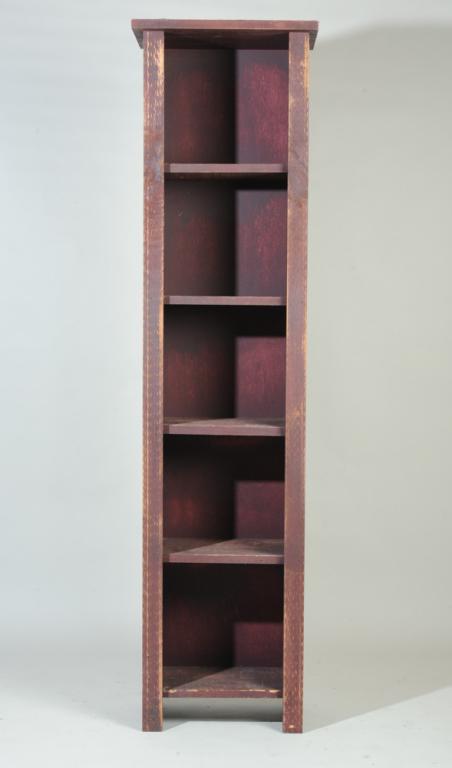 Primitive Style Painted Book Shelf (1 of 4)