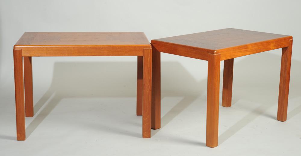 Pair of Danish Vejle Stole Mobelfabrik Side Tables (1 of 5)