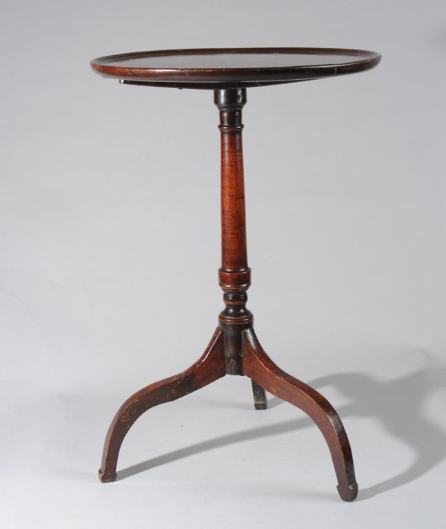 Antique English Tilt Top Candlestand (1 of 8)
