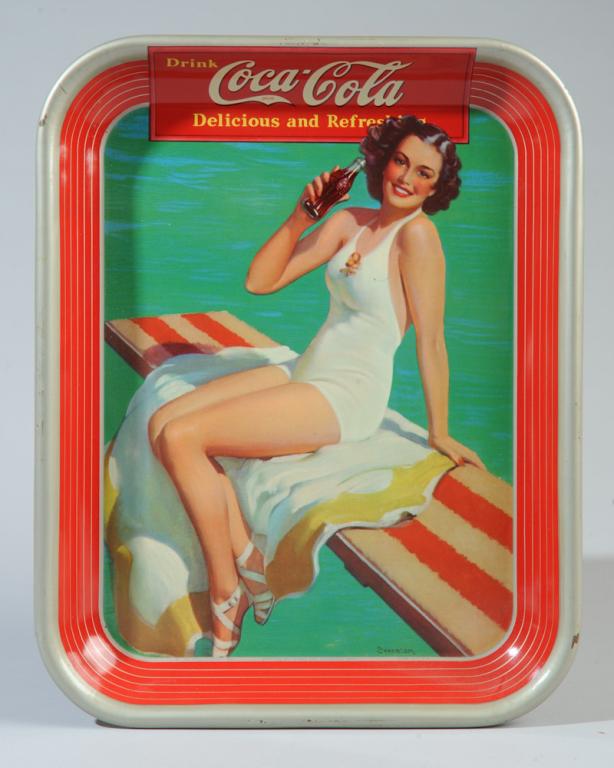1939 Coca Cola Serving Tray (1 of 1)