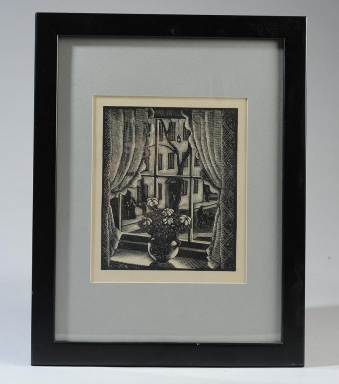 Charles William Smith (1893 - 1987) Woodcut (1 of 3)