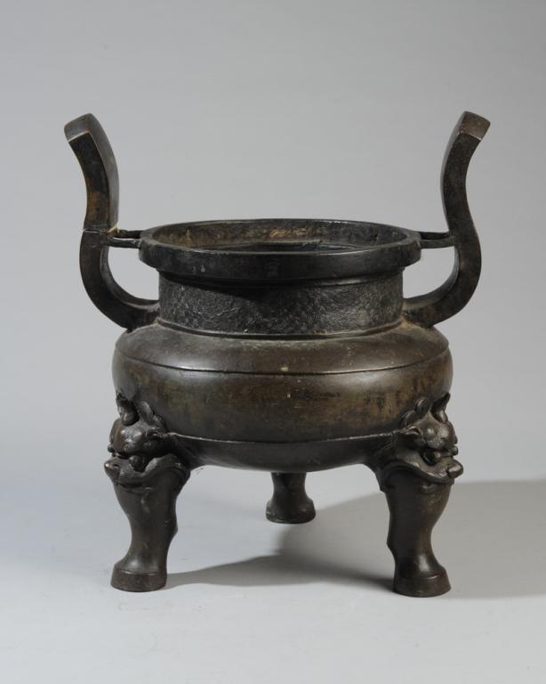 Large Ming Style Bronze Censer (1 of 6)