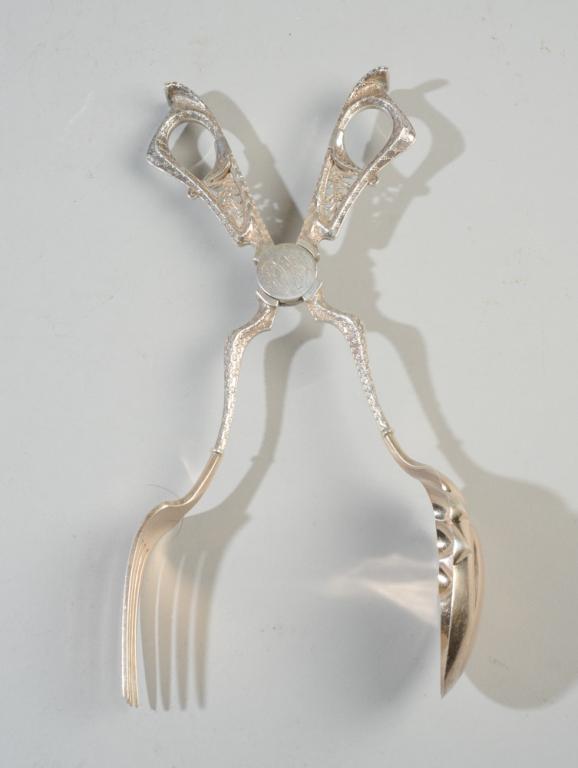 Rare Tiffany & Co. Sterling Silver Salad Tongs (1 of 5)