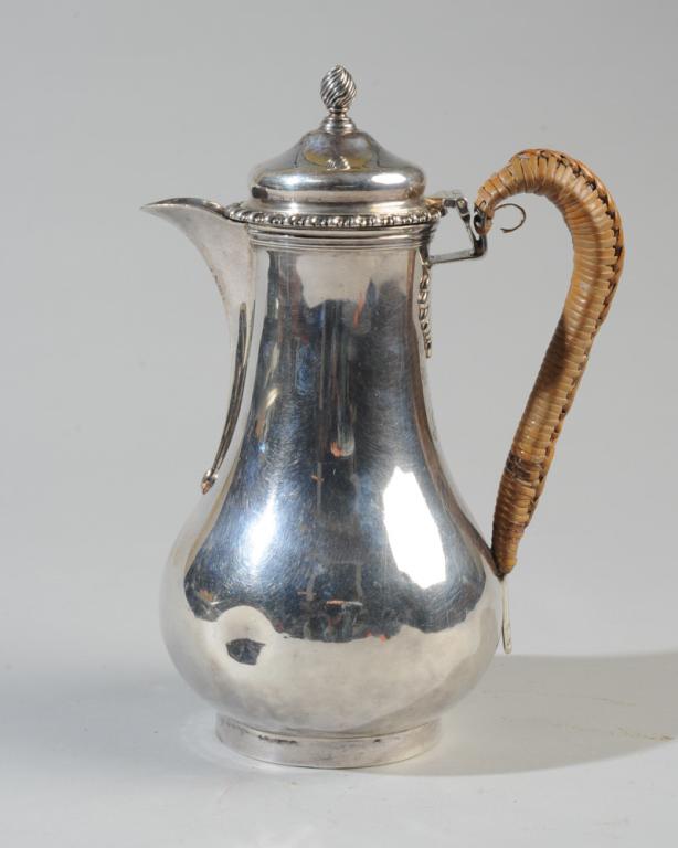 Late 19th C. English Sterling Silver Coffee Pot (1 of 8)